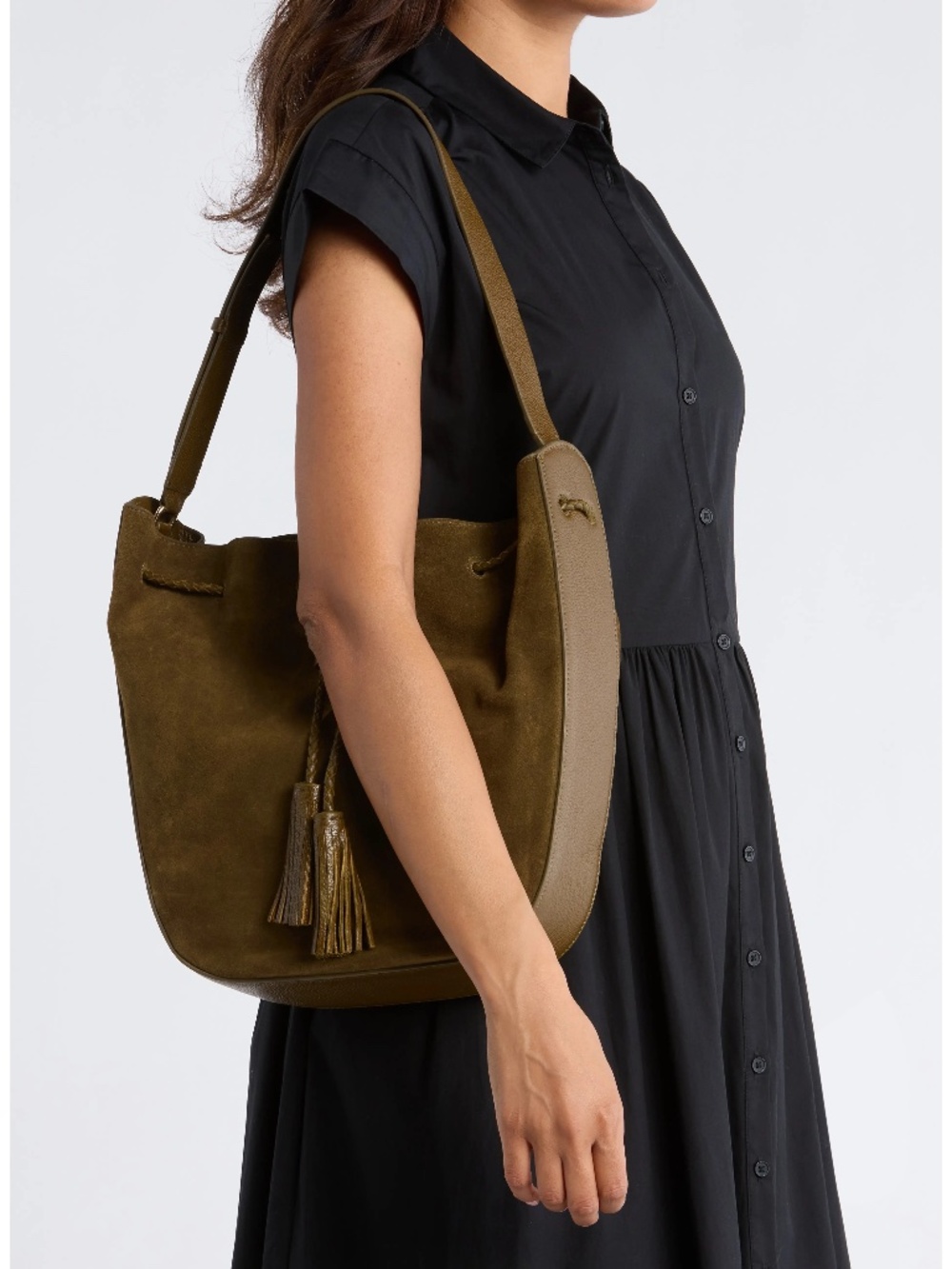 Suede Crossbody bag- Rebecca Minkoff NWT
